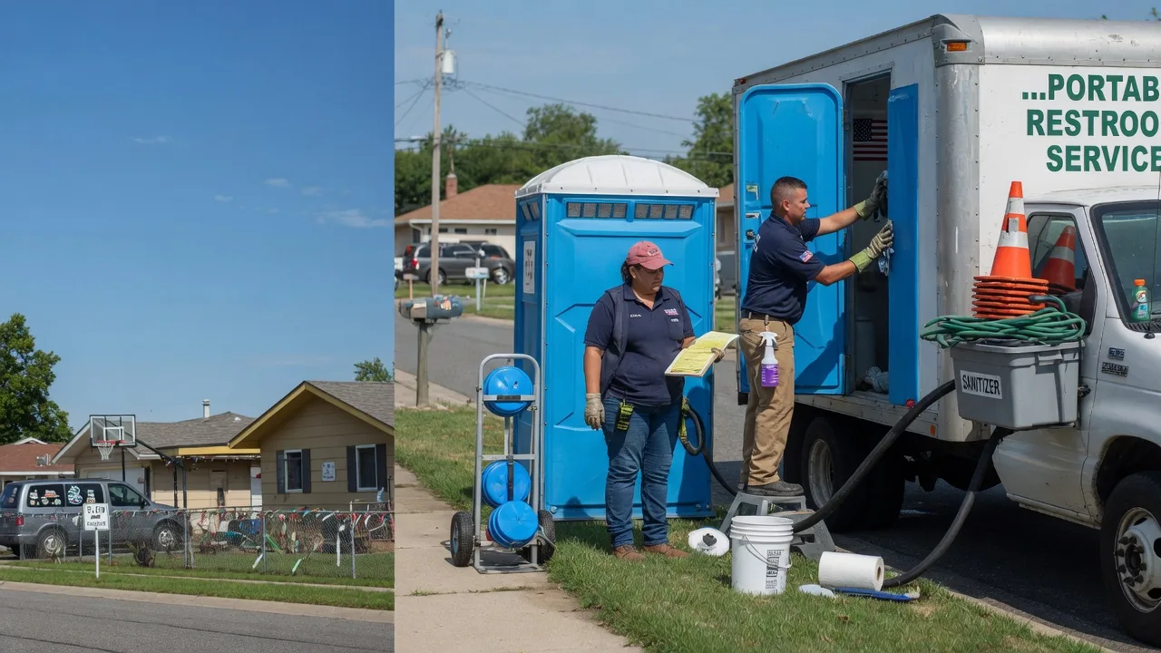 Portable Toilet Rental in Hueysville, KY near me
